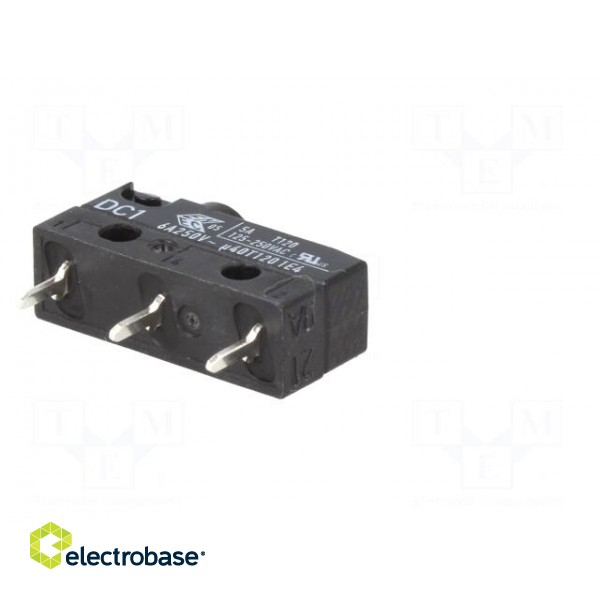 Microswitch SNAP ACTION | SPDT | 6A/250VAC | ON-(ON) | Pos: 2 | IP67 image 8