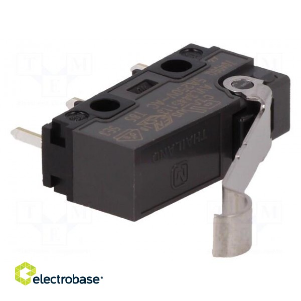 Microswitch SNAP ACTION | SPDT | ON-(ON) | Pos: 2 | IP40 | -25÷85°C image 1
