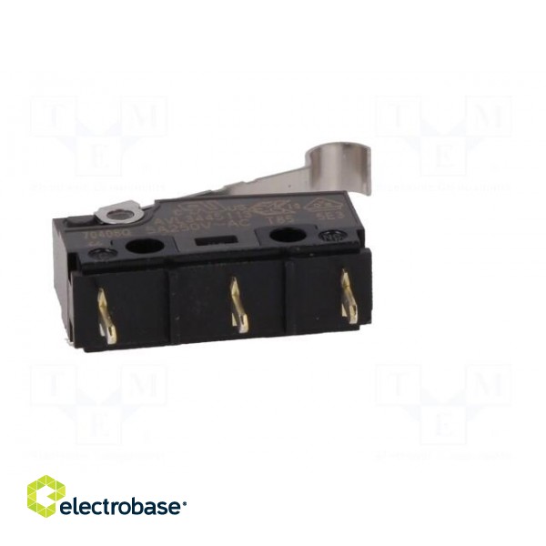 Microswitch SNAP ACTION | SPDT | ON-(ON) | Pos: 2 | IP40 | -25÷85°C paveikslėlis 7