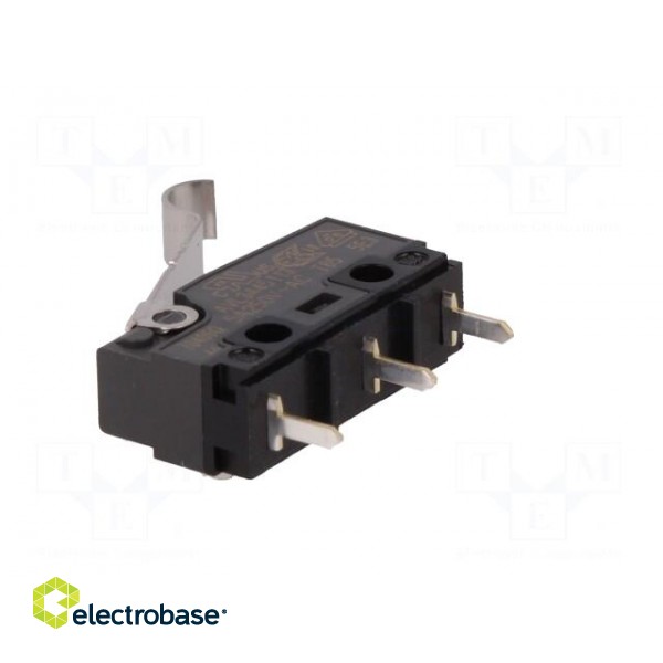 Microswitch SNAP ACTION | SPDT | ON-(ON) | Pos: 2 | IP40 | -25÷85°C paveikslėlis 6