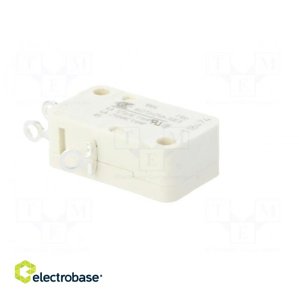 Microswitch SNAP ACTION | SPST NC + NO | 4A/250VAC | Pos: 2 | 0.6N image 8