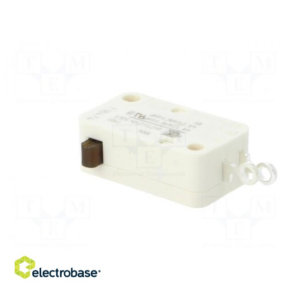 Microswitch SNAP ACTION | SPST NC + NO | 4A/250VAC | Pos: 2 | 0.6N image 4