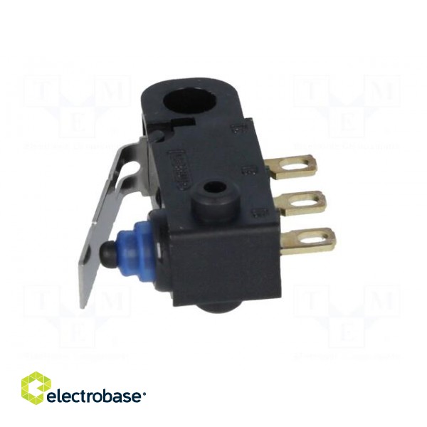 Microswitch SNAP ACTION | 0.1A/125VAC | 2A/12VDC | with lever | SPDT paveikslėlis 5