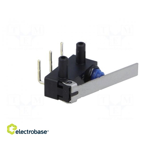 Microswitch SNAP ACTION | 0.1A/125VAC | 2A/12VDC | with lever | SPDT фото 2