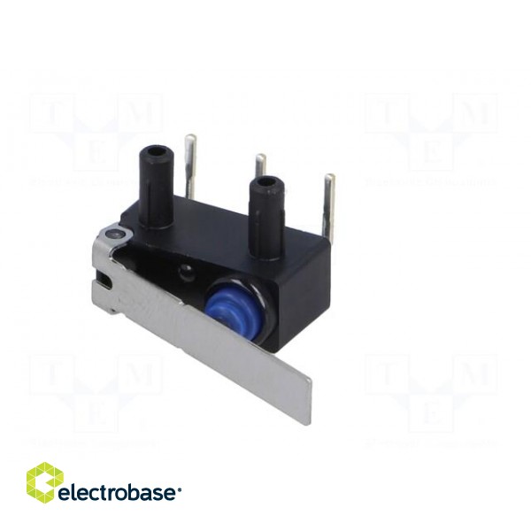 Microswitch SNAP ACTION | 0.1A/125VAC | 2A/12VDC | with lever | SPDT image 4