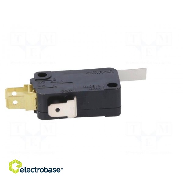 Microswitch SNAP ACTION | 0.1A/125VAC | with lever | SPDT | ON-(ON) image 7