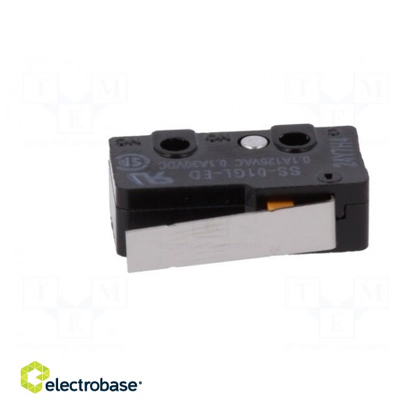Microswitch SNAP ACTION | 0.1A/125VAC | 0.1A/30VDC | with lever image 3