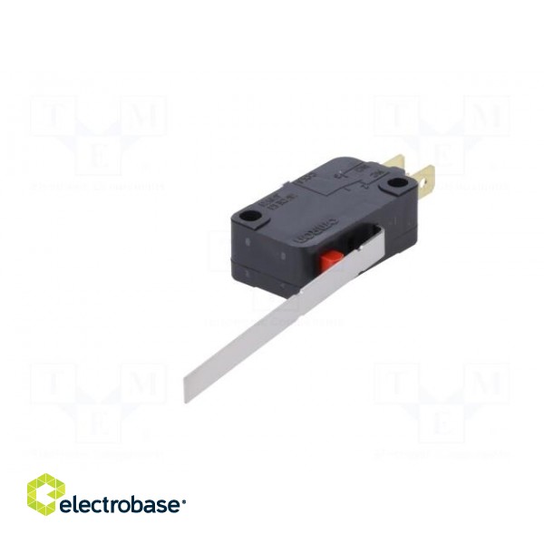 Microswitch SNAP ACTION | with lever | SPDT | 0.1A/125VAC | ON-(ON) image 2