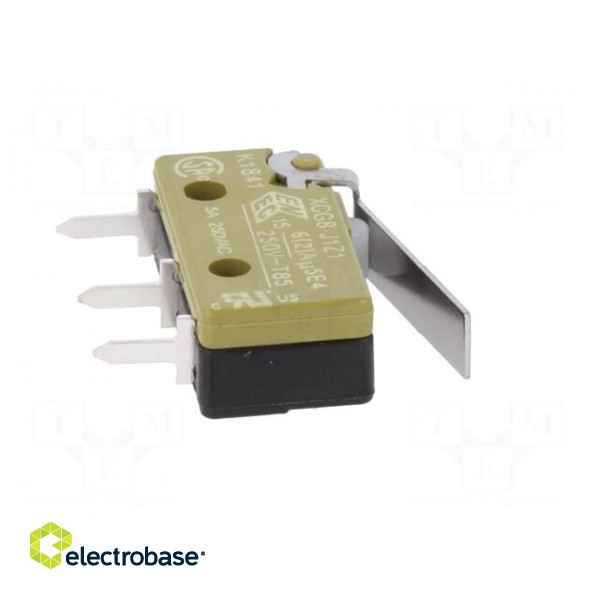 Microswitch SNAP ACTION | with lever | SPDT | ON-(ON) | Pos: 2 image 9