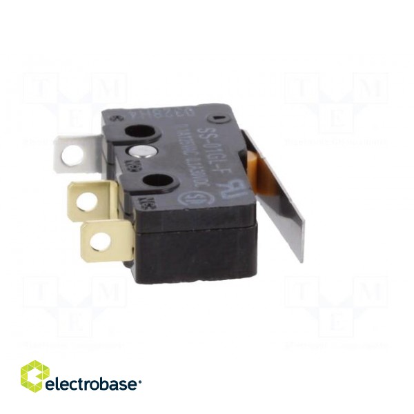 Microswitch SNAP ACTION | with lever | SPDT | 0.1A/125VAC | ON-(ON) фото 9