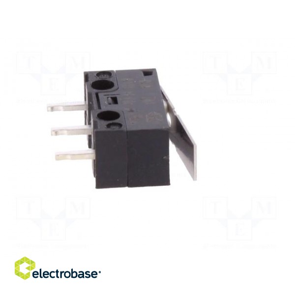 Microswitch SNAP ACTION | with lever | SPDT | 0.1A/125VAC | ON-(ON) paveikslėlis 9