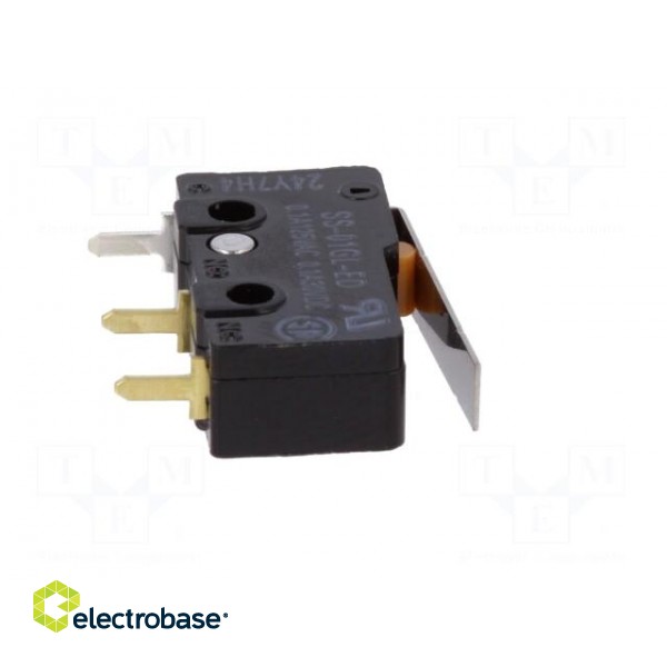 Microswitch SNAP ACTION | 0.1A/125VAC | 0.1A/30VDC | with lever image 9