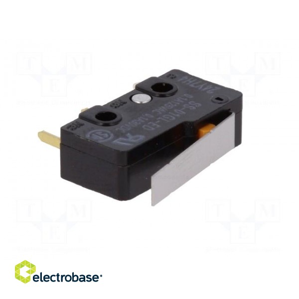 Microswitch SNAP ACTION | 0.1A/125VAC | 0.1A/30VDC | with lever image 2
