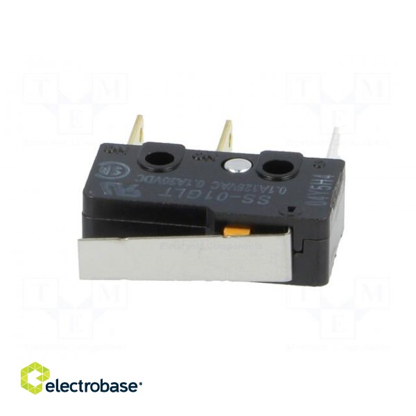 Microswitch SNAP ACTION | 0.1A/125VAC | 0.1A/30VDC | with lever image 3