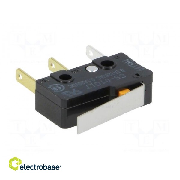 Microswitch SNAP ACTION | 0.1A/125VAC | 0.1A/30VDC | with lever image 2