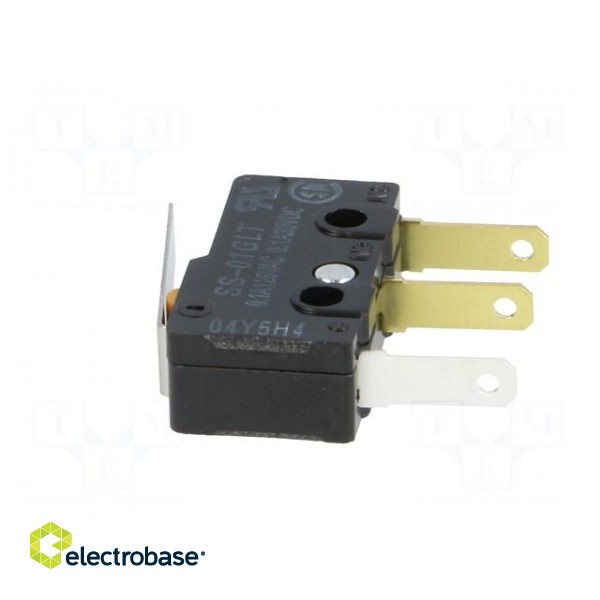 Microswitch SNAP ACTION | 0.1A/125VAC | 0.1A/30VDC | with lever image 5