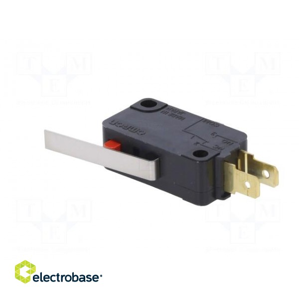 Microswitch SNAP ACTION | 0.1A/125VAC | with lever | SPDT | ON-(ON) image 4