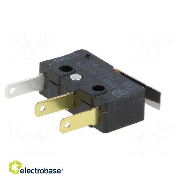 Microswitch SNAP ACTION | 0.1A/125VAC | 0.1A/30VDC | with lever image 8