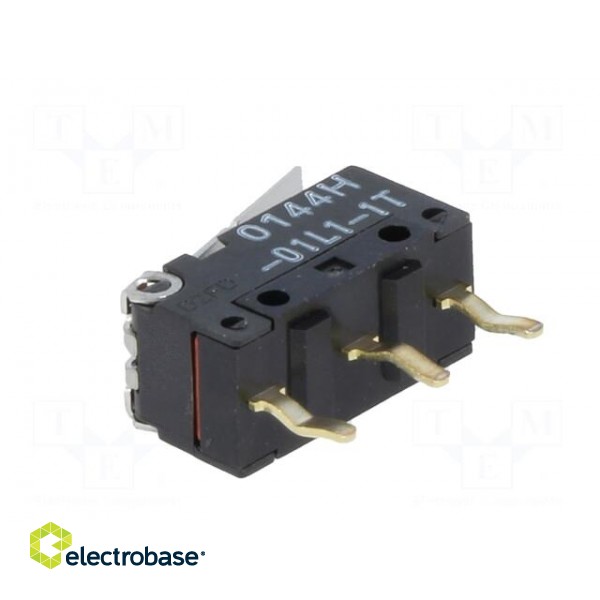 Microswitch SNAP ACTION | with lever | SPDT | 0.1A/125VAC | ON-(ON) image 6