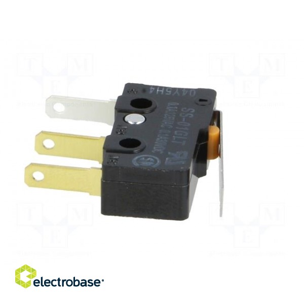 Microswitch SNAP ACTION | 0.1A/125VAC | 0.1A/30VDC | with lever image 9