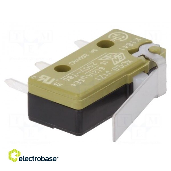 Microswitch SNAP ACTION | with lever | SPDT | ON-(ON) | Pos: 2 image 1