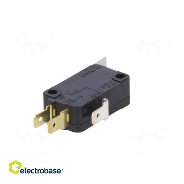 Microswitch SNAP ACTION | 0.1A/125VAC | with lever | SPDT | ON-(ON) image 6