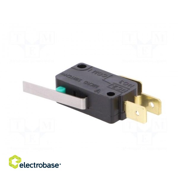 Microswitch SNAP ACTION | with lever | SPDT | 0.1A/125VAC | Pos: 2 image 4