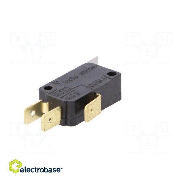 Microswitch SNAP ACTION | with lever | SPDT | 0.1A/125VAC | Pos: 2 image 6