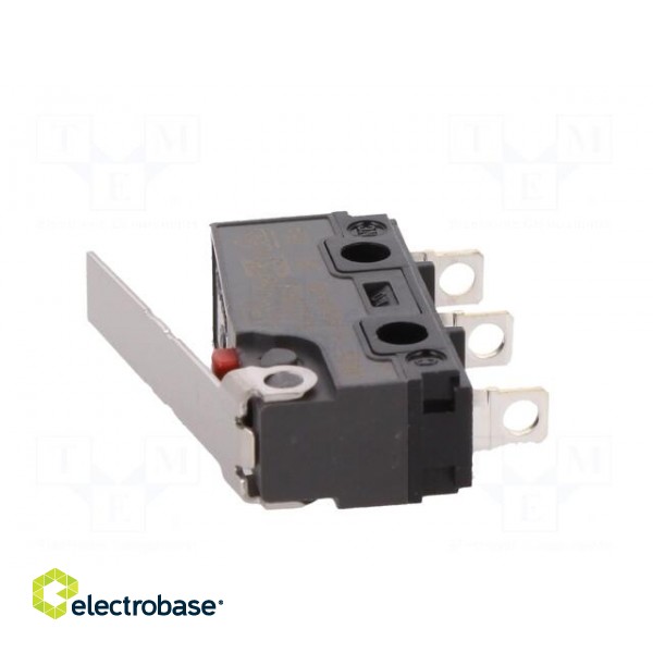 Microswitch SNAP ACTION | 0.1A/250VAC | 0.1A/30VDC | with lever image 5