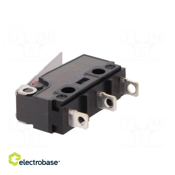 Microswitch SNAP ACTION | 0.1A/250VAC | 0.1A/30VDC | with lever image 8