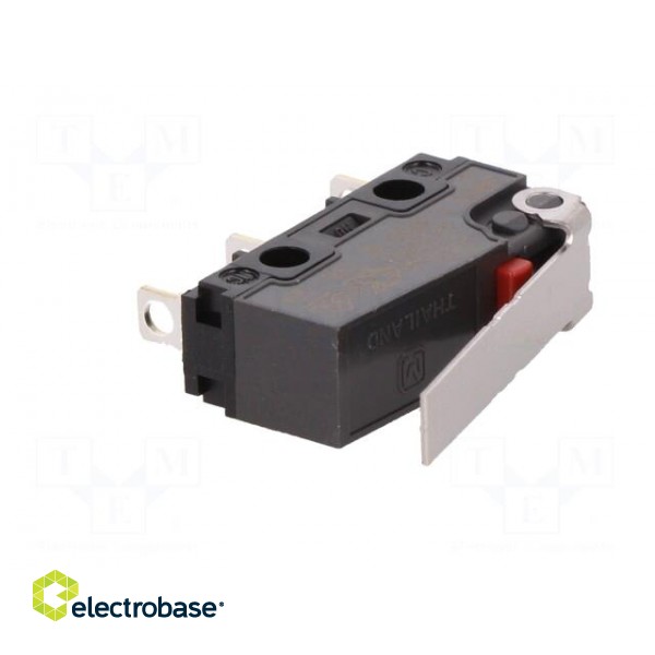 Microswitch SNAP ACTION | 0.1A/250VAC | 0.1A/30VDC | with lever image 2