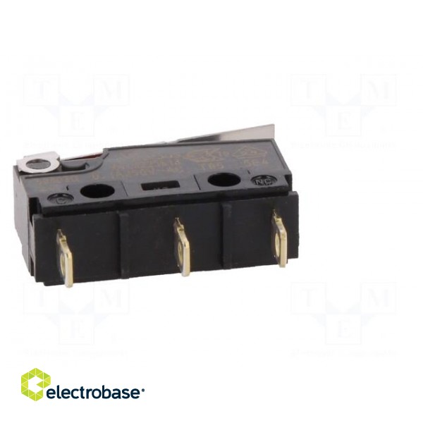 Microswitch SNAP ACTION | 0.1A/250VAC | 0.1A/30VDC | with lever image 7