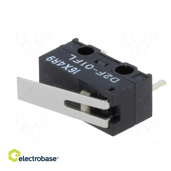 Microswitch SNAP ACTION | 1A/125VAC | 0.1A/30VDC | with lever | SPDT фото 4