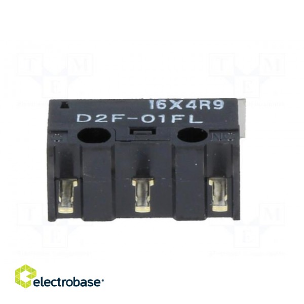 Microswitch SNAP ACTION | 1A/125VAC | 0.1A/30VDC | with lever | SPDT image 7
