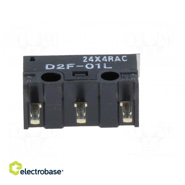 Microswitch SNAP ACTION | with lever | SPDT | 0.1A/30VDC | ON-(ON) image 7