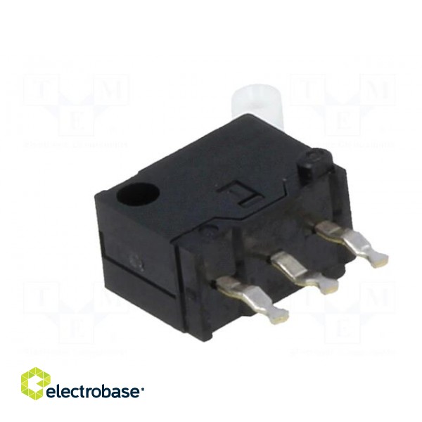 Microswitch SNAP ACTION | 0.1A/30VDC | with lever | SPDT | Pos: 2 image 6