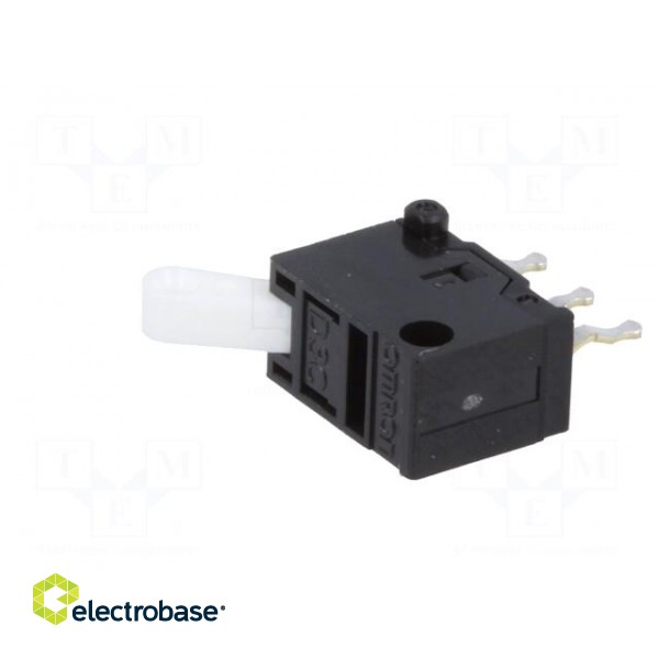Microswitch SNAP ACTION | with lever | SPDT | 0.1A/30VDC | Pos: 2 paveikslėlis 4