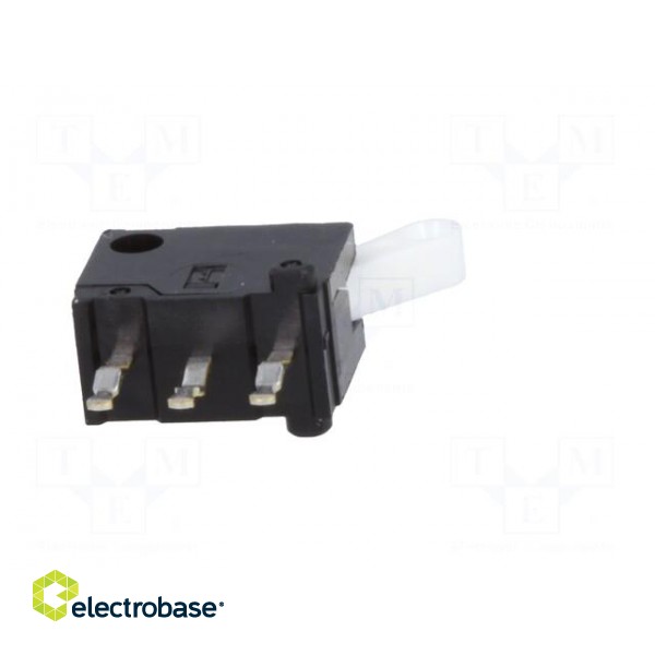 Microswitch SNAP ACTION | with lever | SPDT | 0.1A/30VDC | Pos: 2 paveikslėlis 7