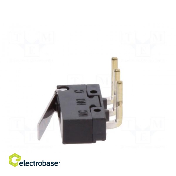 Microswitch SNAP ACTION | 0.5A/30VDC | with lever | SPDT | ON-(ON) image 5