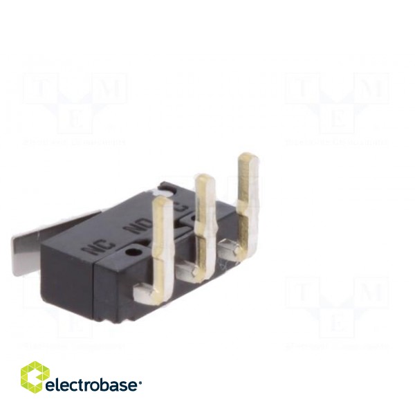 Microswitch SNAP ACTION | 0.5A/30VDC | with lever | SPDT | ON-(ON) image 6