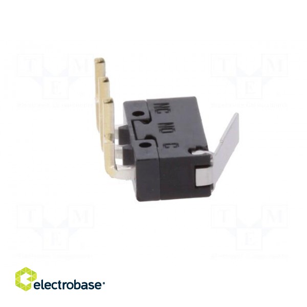Microswitch SNAP ACTION | 0.5A/30VDC | with lever | SPDT | ON-(ON) image 9