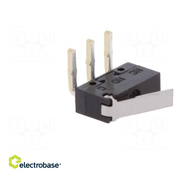 Microswitch SNAP ACTION | with lever | SPDT | 0.5A/30VDC | ON-(ON) image 2