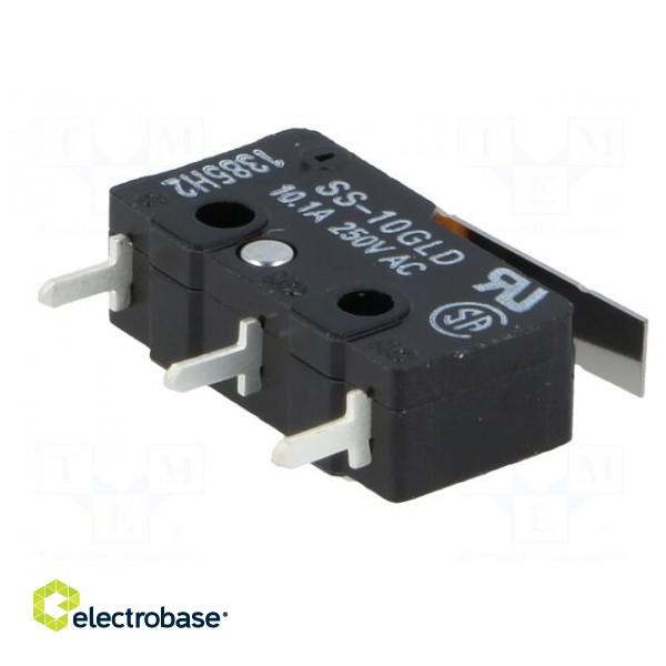 Microswitch SNAP ACTION | 10A/250VAC | with lever | SPDT | ON-(ON) image 8