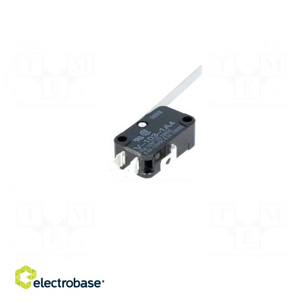 Microswitch SNAP ACTION | 10A/250VAC | 0.6A/125VDC | with lever image 6
