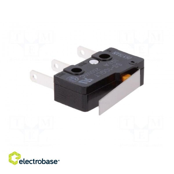 Microswitch SNAP ACTION | 10A/250VAC | with lever | SPDT | ON-(ON) фото 2
