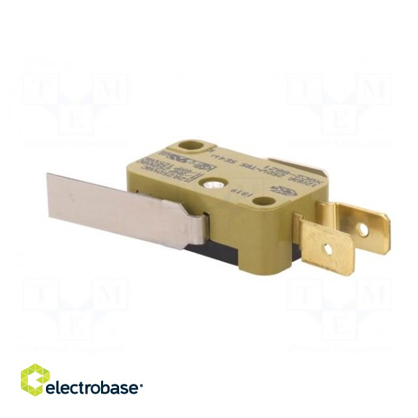 Microswitch SNAP ACTION | with lever | SPDT | 10A/250VAC | ON-(ON) image 4