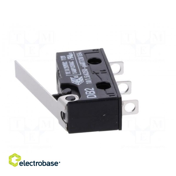 Microswitch SNAP ACTION | 10A/250VAC | 0.1A/80VDC | with lever image 5