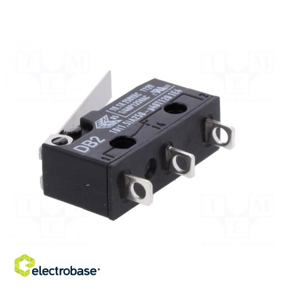 Microswitch SNAP ACTION | with lever | SPDT | 10A/250VAC | ON-(ON) image 6