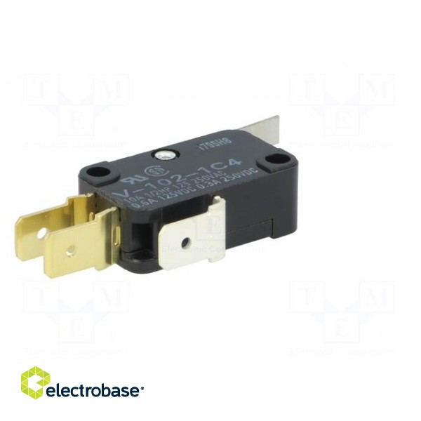 Microswitch SNAP ACTION | with lever | SPDT | 10A/250VAC | ON-(ON) image 6