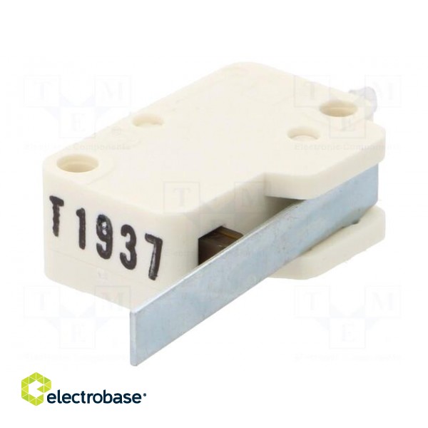 Microswitch SNAP ACTION | with lever | SPDT | 10A/400VAC | Pos: 2 image 1